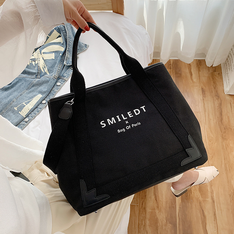 Korean Style Large Capacity Handbag Fashion Tote Bag Canvas Bag