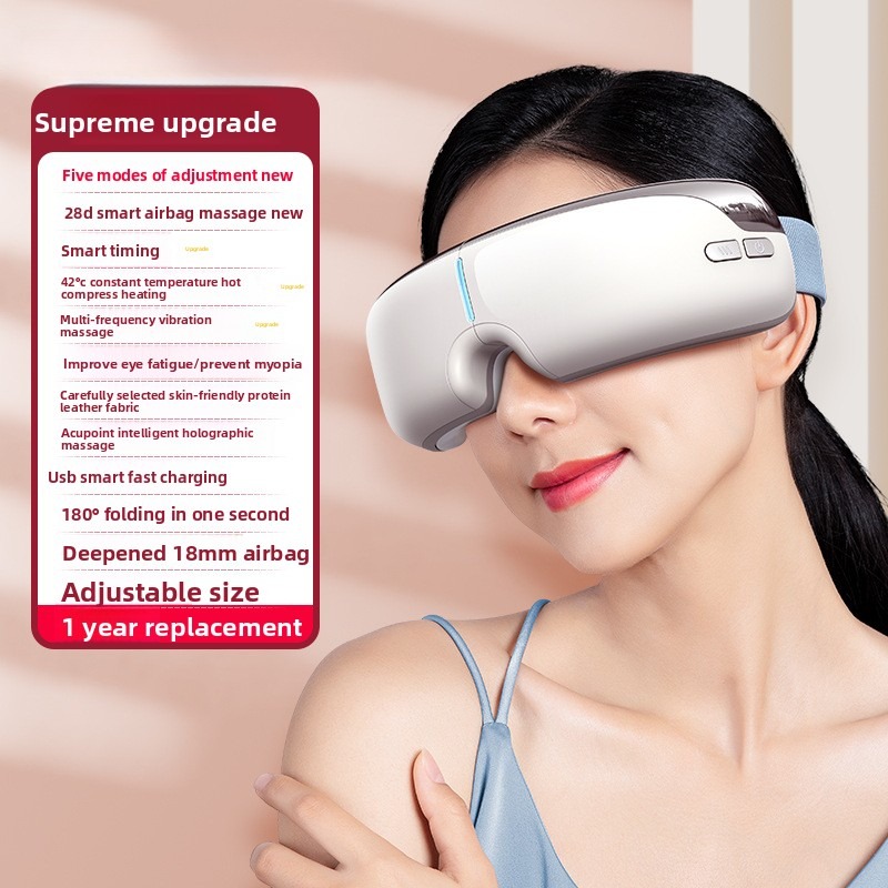 Eye Massager, Eye Therapy Device, Hot Compress Massage Mask For Eye Strain, Cross-Border Eye Care Instrument — view 5