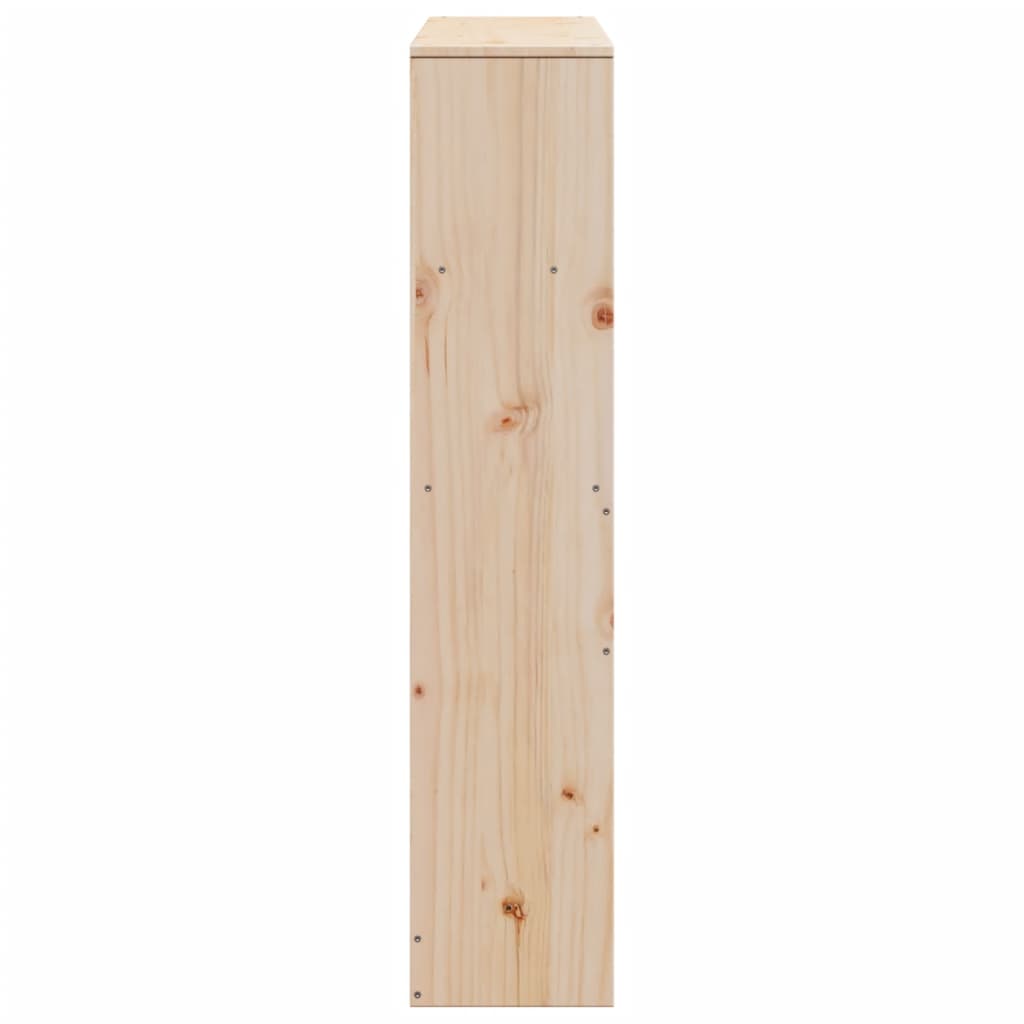 vidaXL Tăblie de pat cu depozitare, 100 cm, lemn masiv de pin