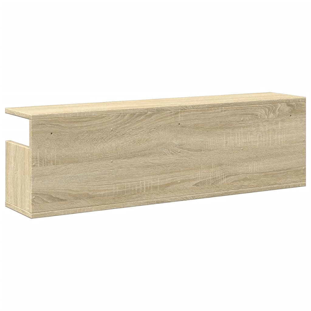 vidaXL Dulap de perete, stejar sonoma, 100x20x30 cm, lemn prelucrat