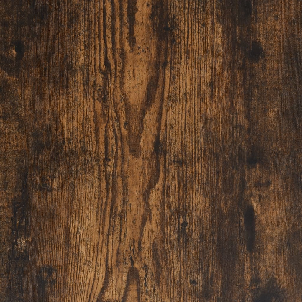 vidaXL Noptieră de perete, stejar fumuriu, 45x30x35 cm