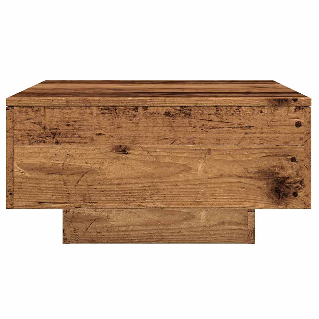 vidaXL diivanilaud Old Wood 90x60x31 cm Engineered Wood