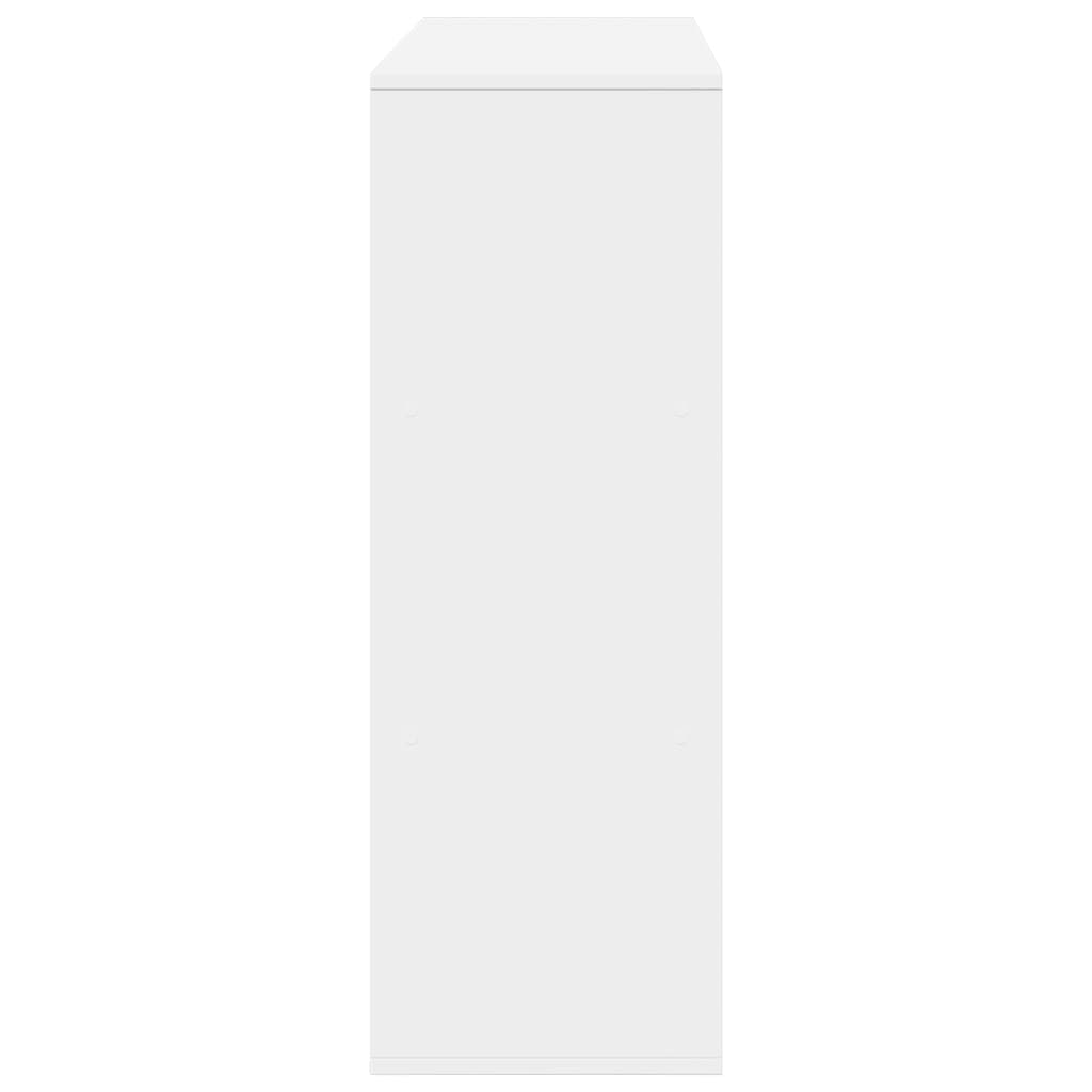 vidaXL Separator de cameră, alb, 100x33x94,5 cm, lemn prelucrat