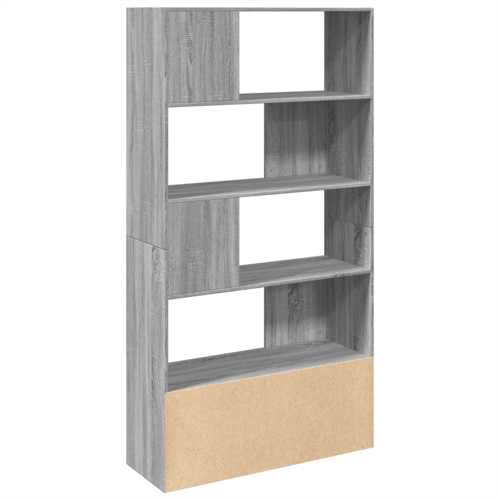 vidaXL Bibliotecă, gri sonoma, 100x36x189 cm, lemn prelucrat