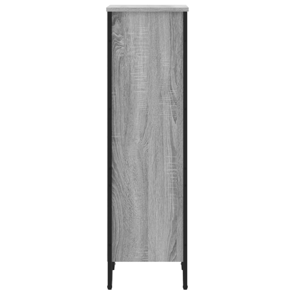 vidaXL Bibliotecă, gri sonoma, 50x31x106 cm, lemn prelucrat