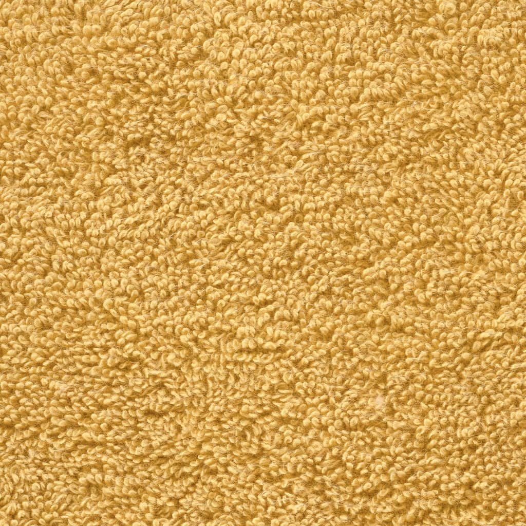 vidaXL Prosoape premium SOLUND 4 buc auriu 100x200cm 600gsm