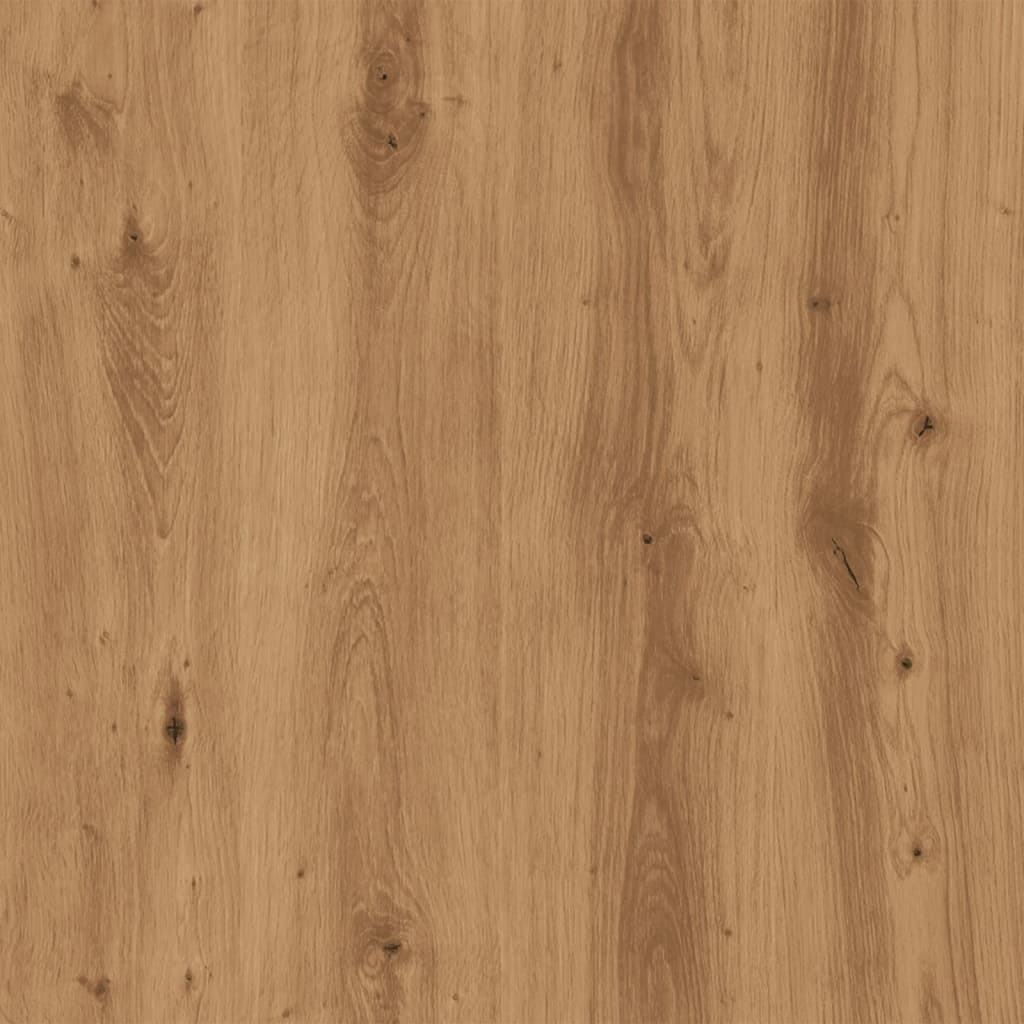 vidaXL Birou, stejar artizanal, 101x50x76,5 cm, lemn prelucrat