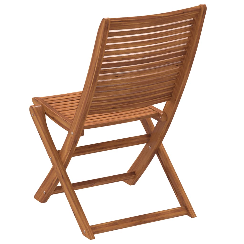 vidaXL Scaune grădină pliabile 8 buc. 51x66x95 cm lemn masiv acacia
