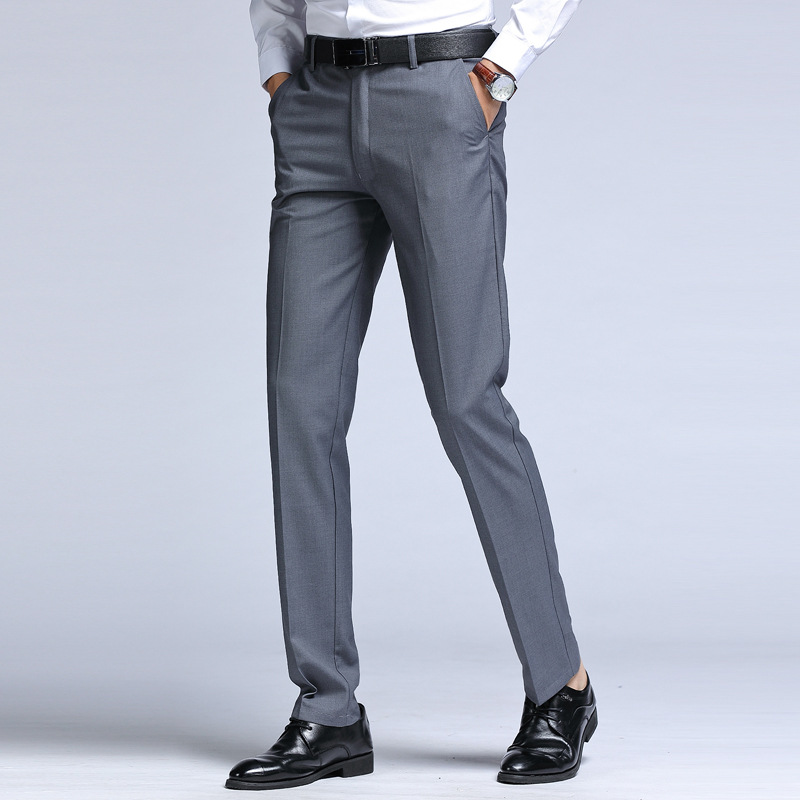 Title 2, Heren Zwarte Business Pantalon voor Herfst en W...