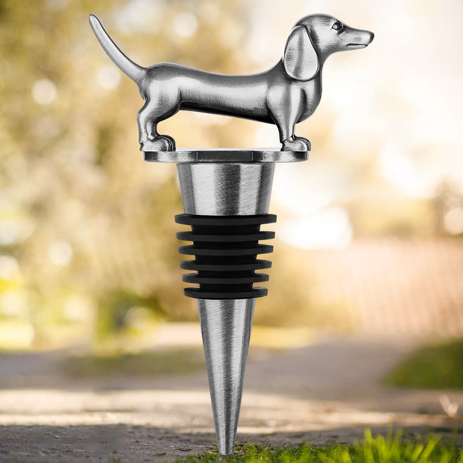 A Dachshund-shaped Red Wine Stopper, A Household Wine Champagne Stopper, An Interesting Dachshund Dog Wine Stopper, Suitable For Men And Women's Birthday Gifts, Halloween, Christmas, Father's Day, Mot – image 10