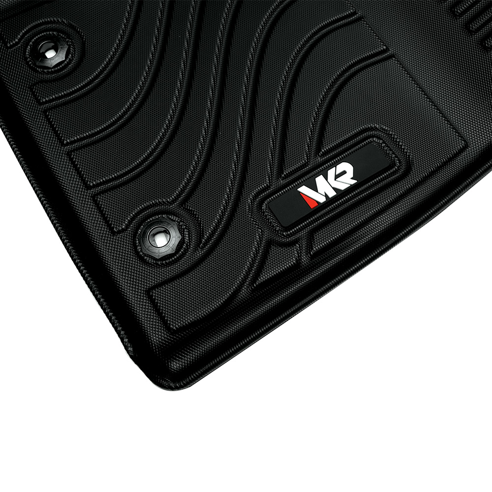 All-Weather TPE Front And Rear Row Floor Liners Floor Mats Fit For Toyota Tundra CrewMax Cab 2022-2025, Custom Fit Tundra Car Mats 20484 — foto 5