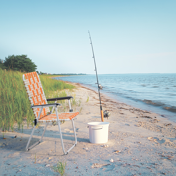 2pcs, Folding Beach Chairs thumbnail 1