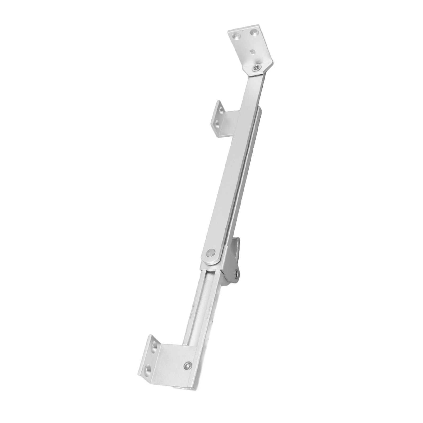 Casement Window Hinge Adjustable T Shape Positioning Window Safety Hinge Extrapolated Window Fitting for Home Office Silver 