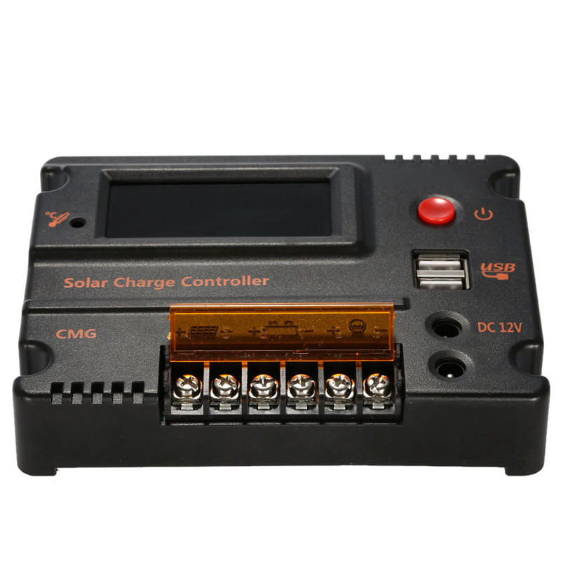 Title 4, Dual DC Port 12V24V20A Solar Controller