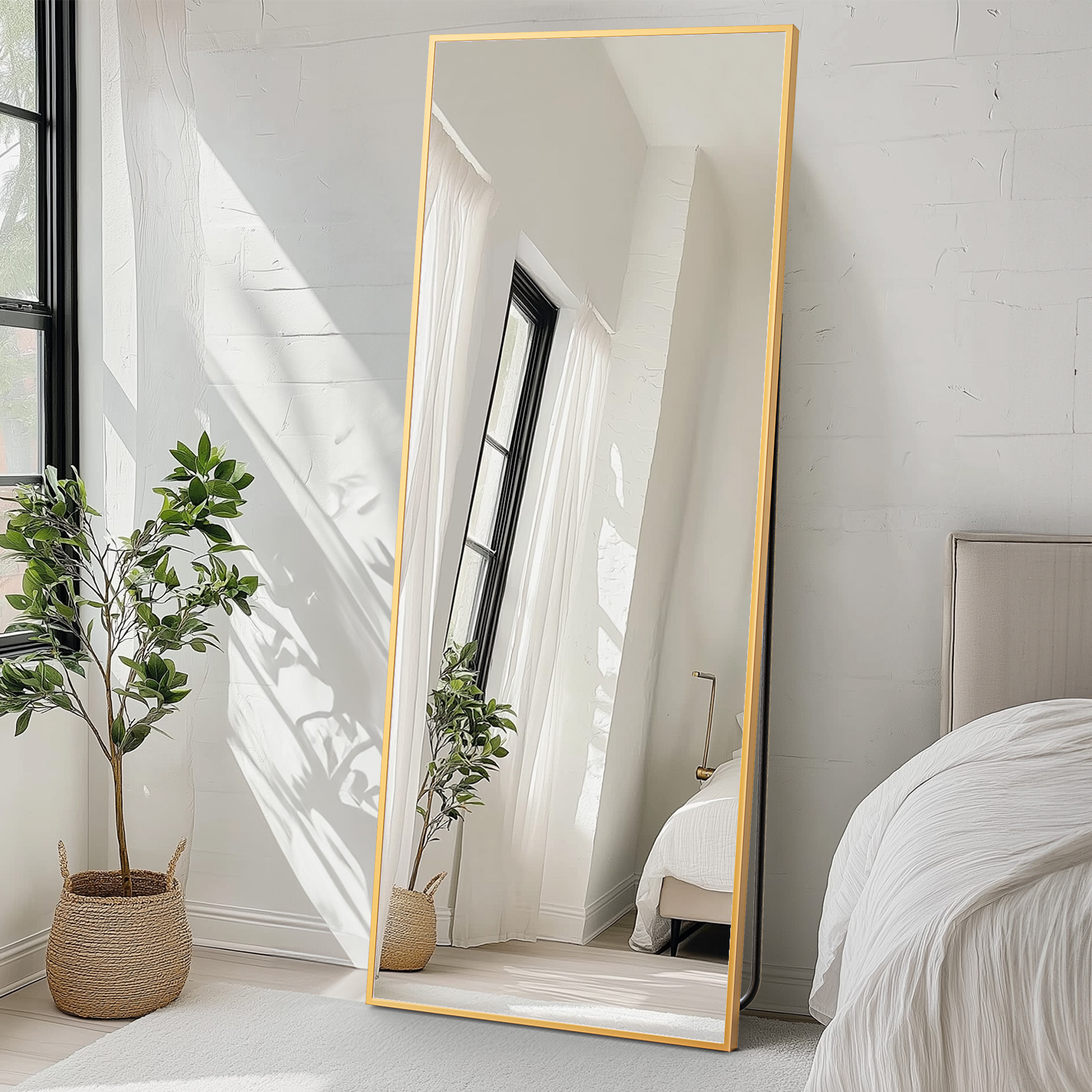 Arched 71 X26  Full Body Mirror, Full Body Floor Mirror image 5