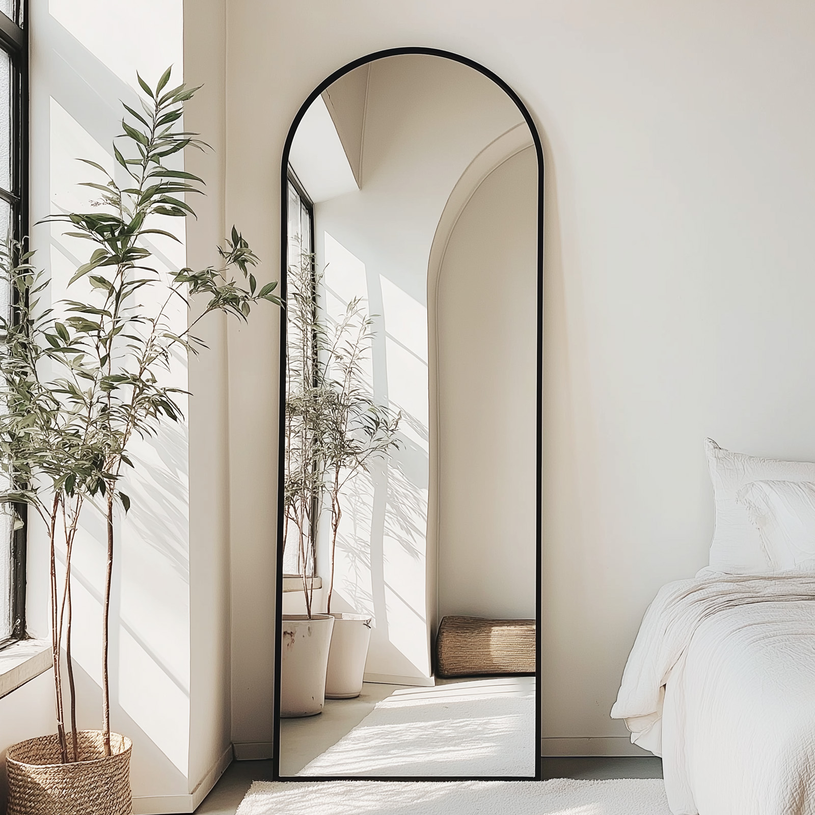 Arched 71 X26  Full Body Mirror, Full Body Floor Mirror image 11