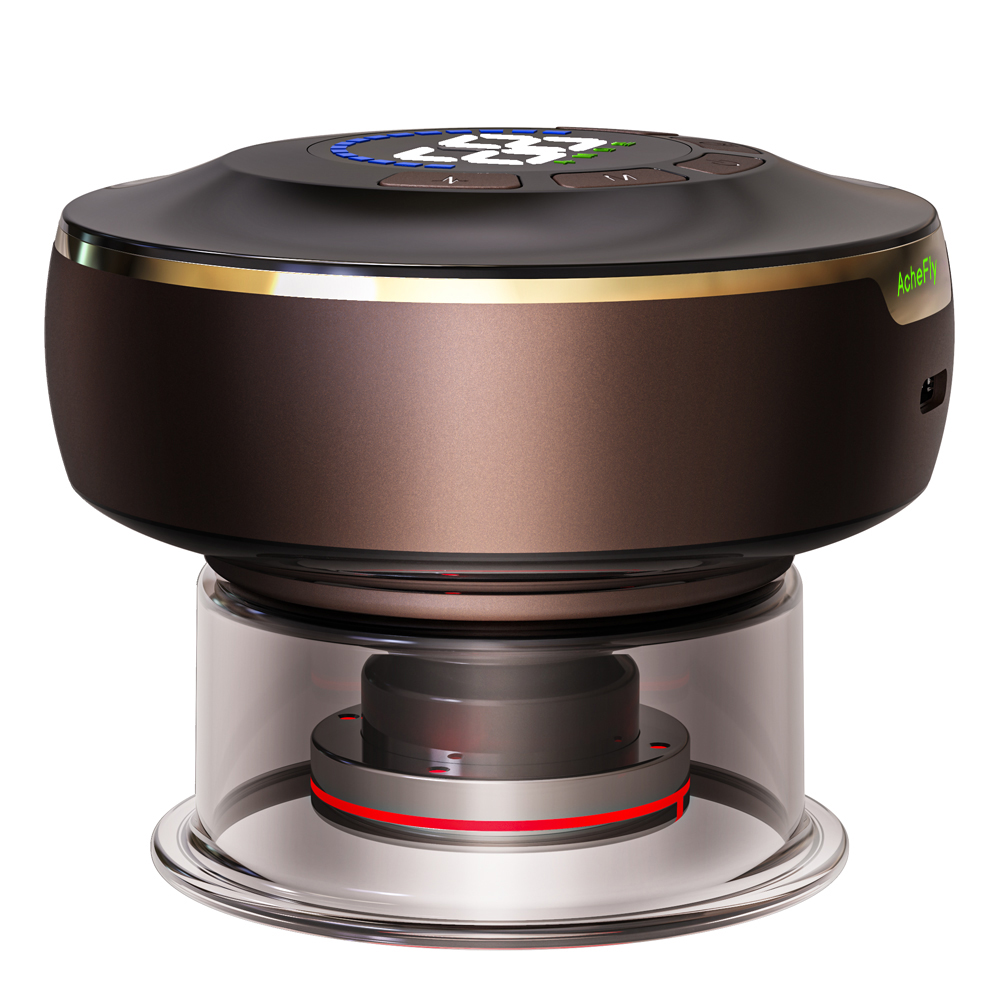 AcheFly перезаряжаемый маленький многофункциональный электрический скребковый массажер Гуаша физиотерапевтическое оборудование для лица Smart Chpping