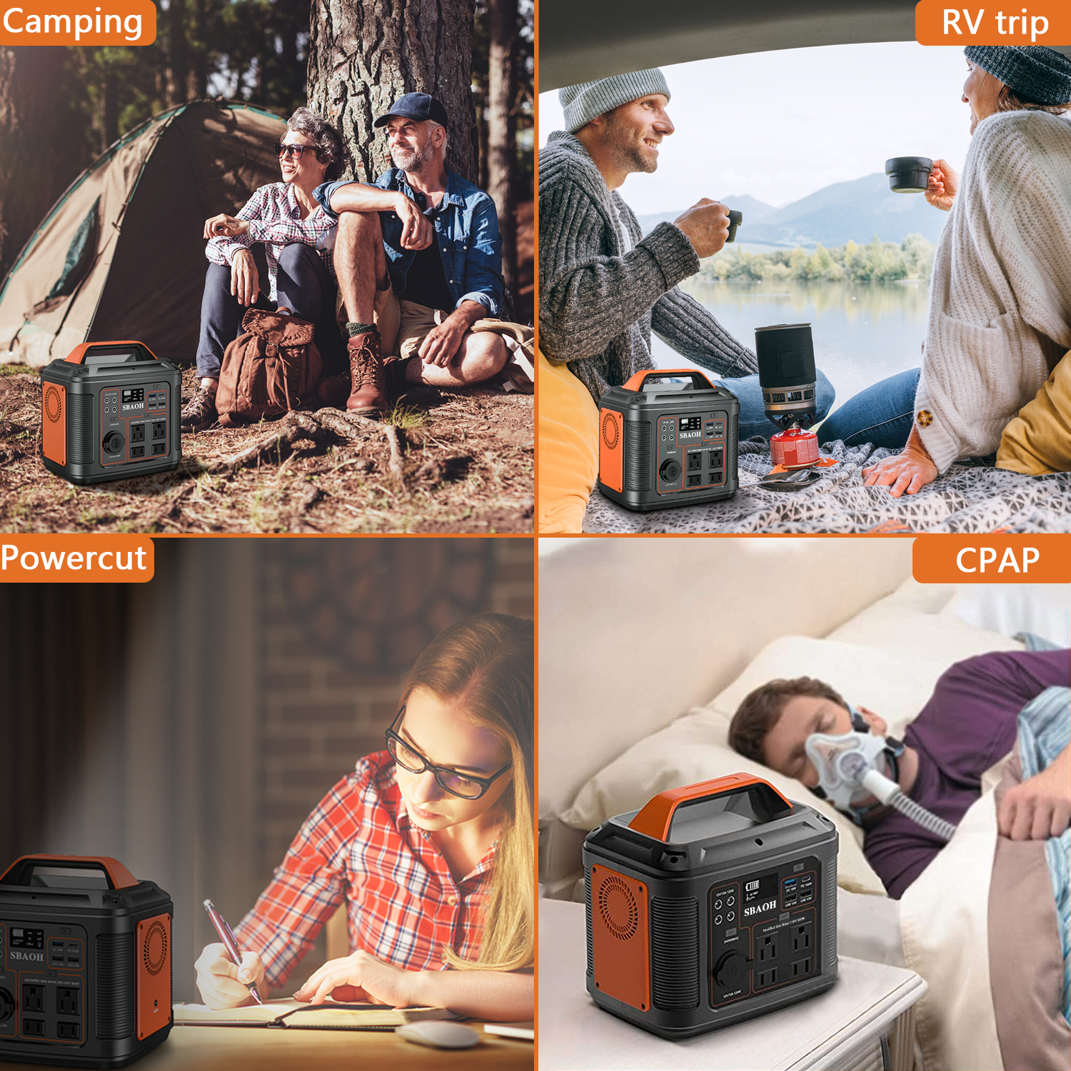 Portable Power Station P302,300W 296Wh Backup Lithium Battery,Solar Generator For Home And Outdoor Emergency Power Supply,Solar Panel Is Not Included — foto 10