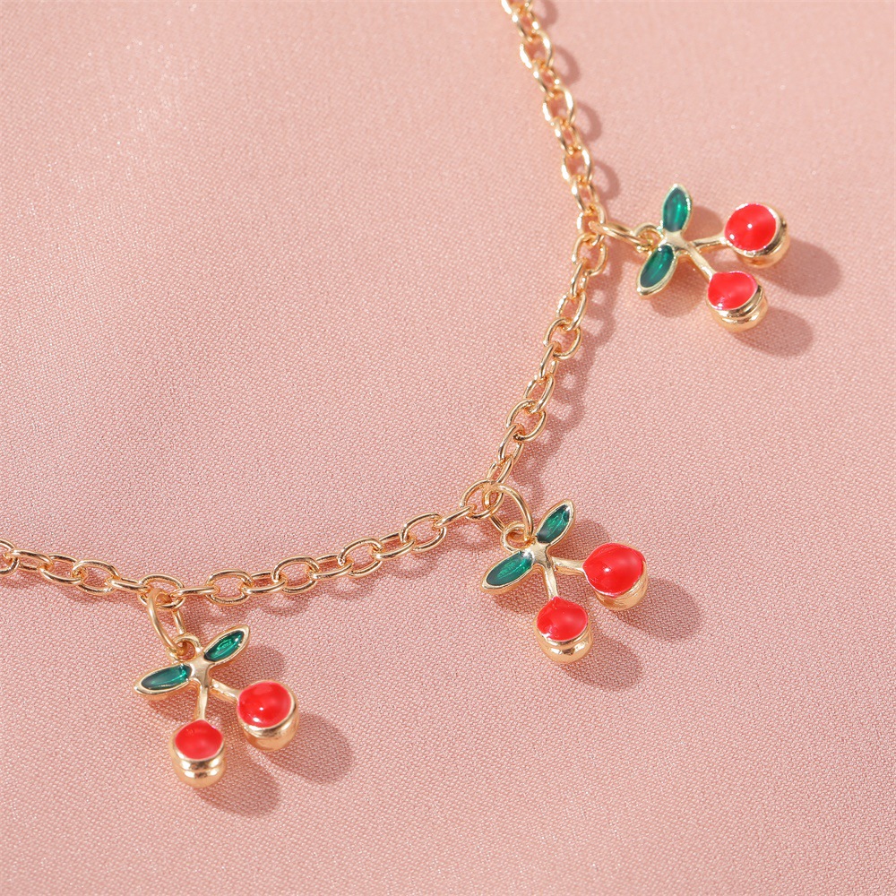 Women's Simple INS Wind Small Sweet Cherry Bracelet