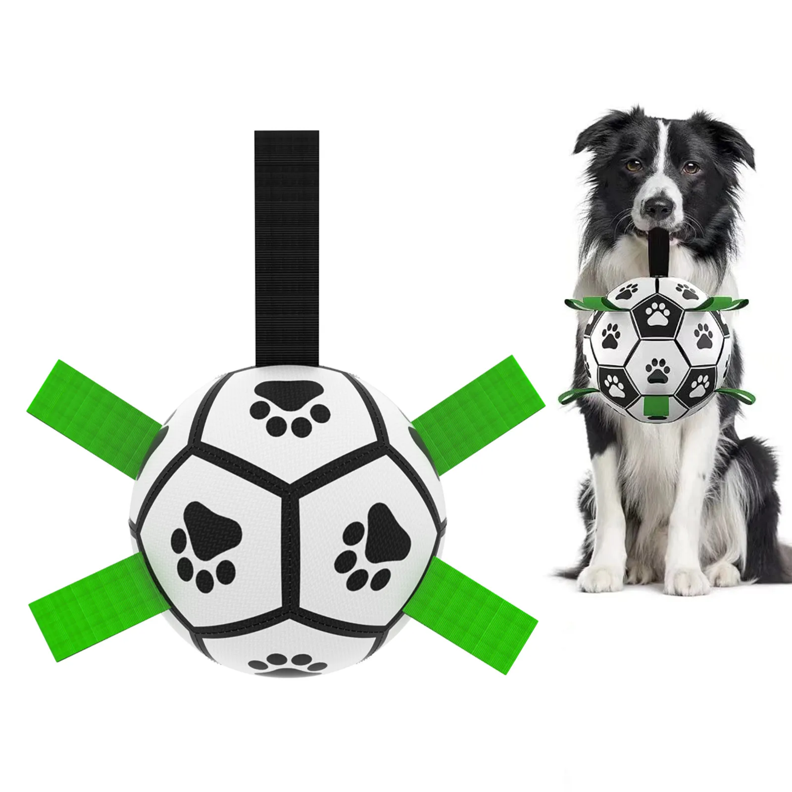 Interactive Dog Football Toy Soccer Ball Inflated Training Toy For Dogs Outdoor Border Collie Balls For Large Dogs Pet Supplies – image 7