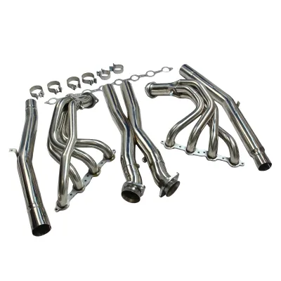 Exhaust Header Fit For Corvette 2005-2013 C6 LS2 LS3   Ban The Sale Of Amazon