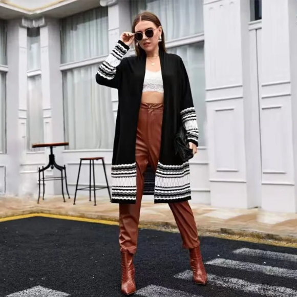 Large Size Women's Cardigan Jacket