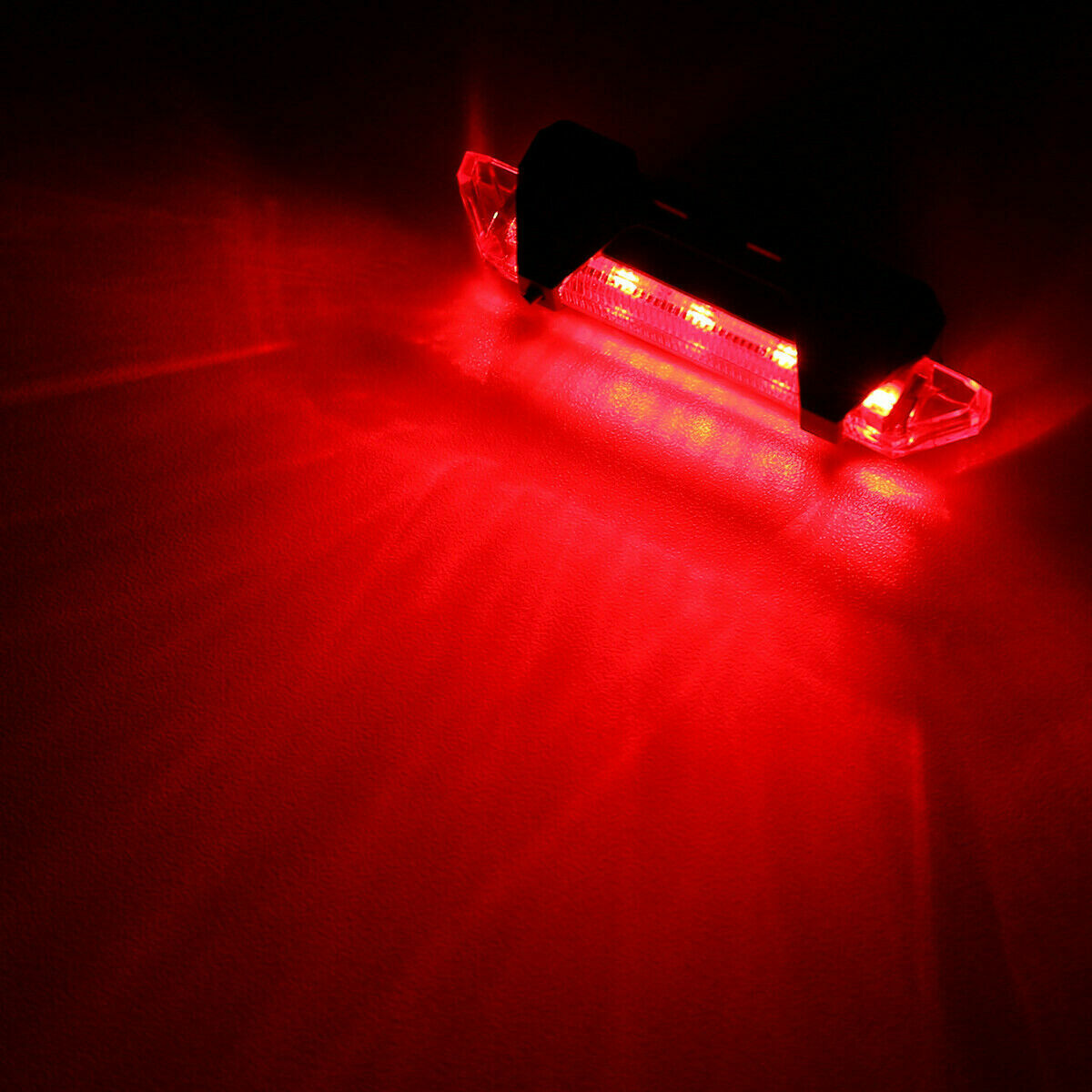 Перезаряжаемая USB светодиодная велосипедная фара Велосипедная фара Велосипедная задняя передняя лампа Велосипедный фонарь Непромокаемый USB Перезаряжаемый светодиодный велосипедный фонарь