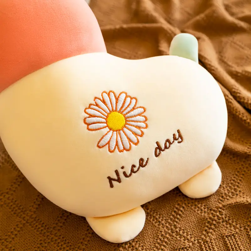 Cute Giraffe Pillow Large Striped Rag Doll