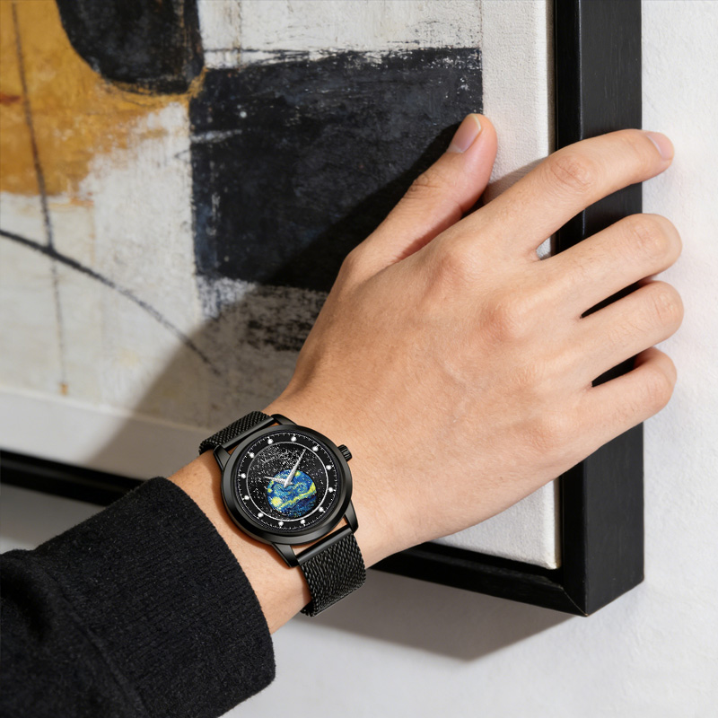 Van Gogh Quartz Wrist Watch The Starry Night Series 3