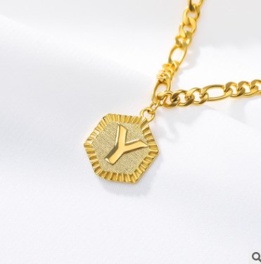 26 Alphabet Letter Anklet Gold Color Foot Chain Bracelet