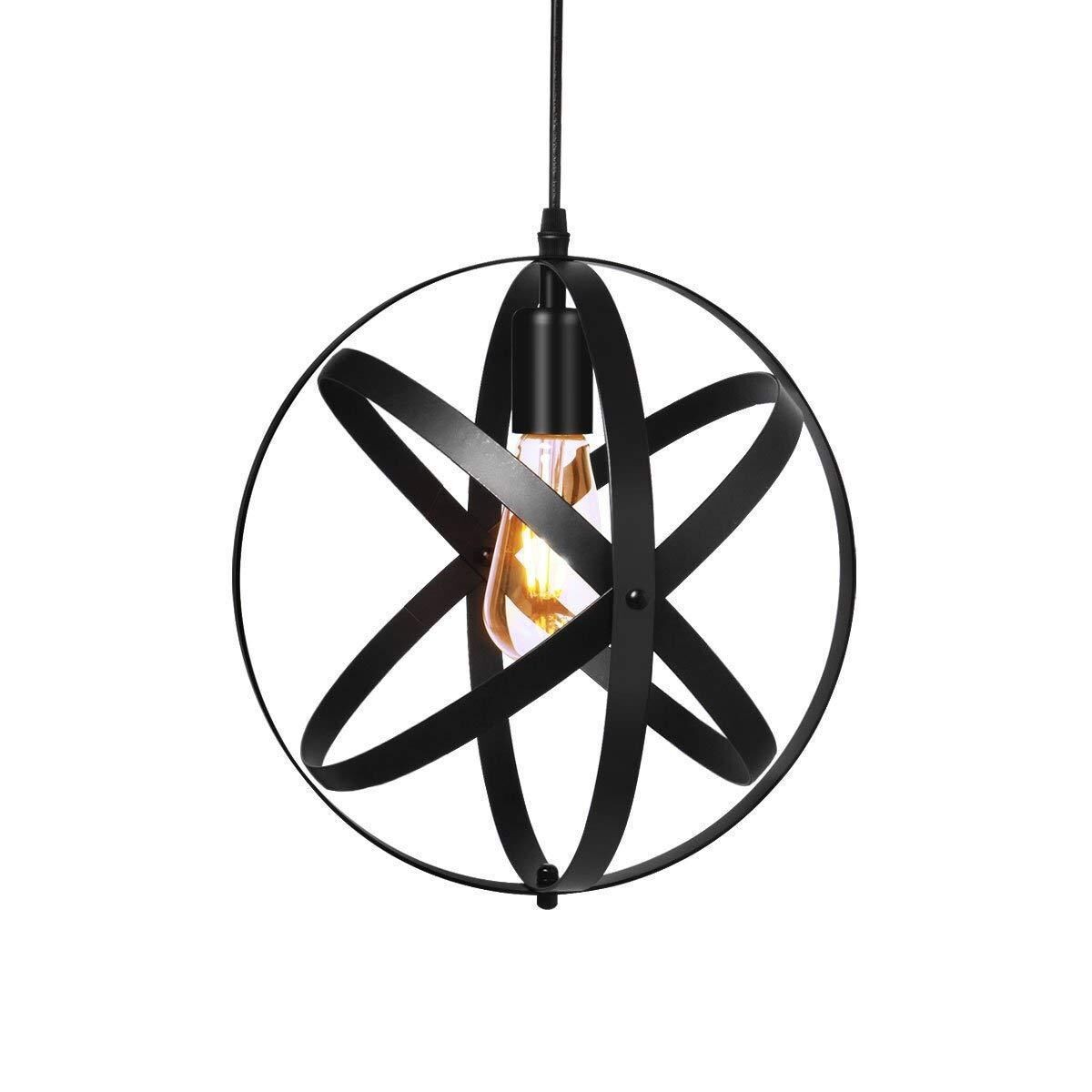 Industrial Spherical Ceiling Light Fitting Pendant Lighting