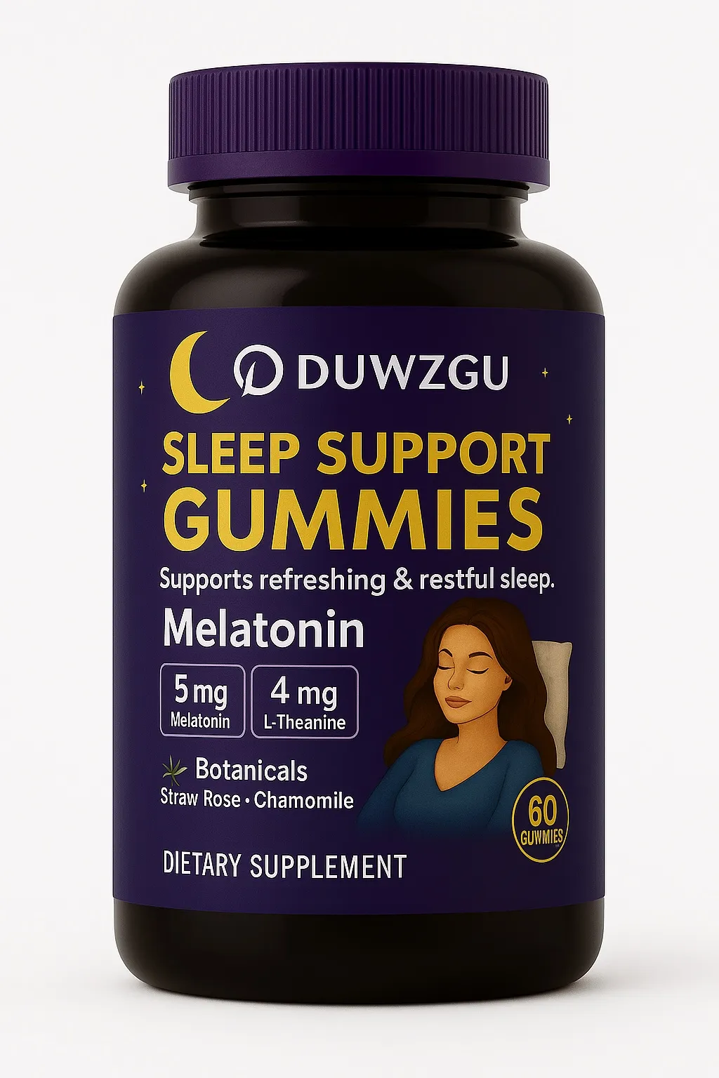 Melatonin Soft Candy - 60 Tablets Per Bottle