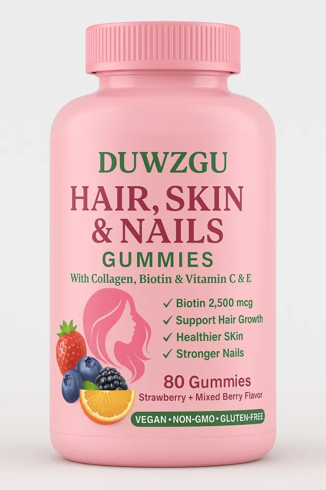 Hair Nail Jelly 80Tablets Per Bottle - Shop at LoveMi