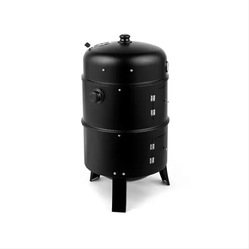 Iron Spray Smoker Carbon Grill Black