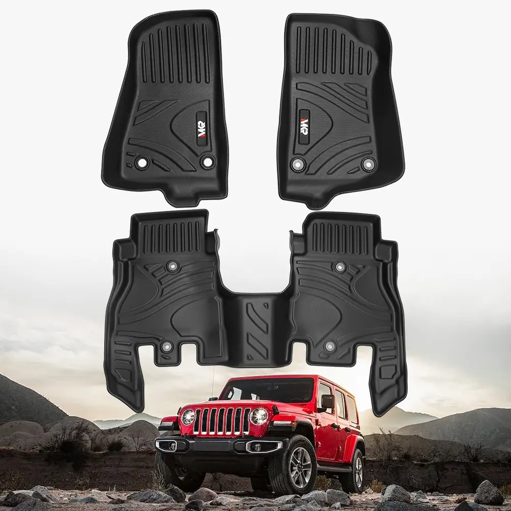 MKR Waterproof And Stain-resistant TPE Car Floor