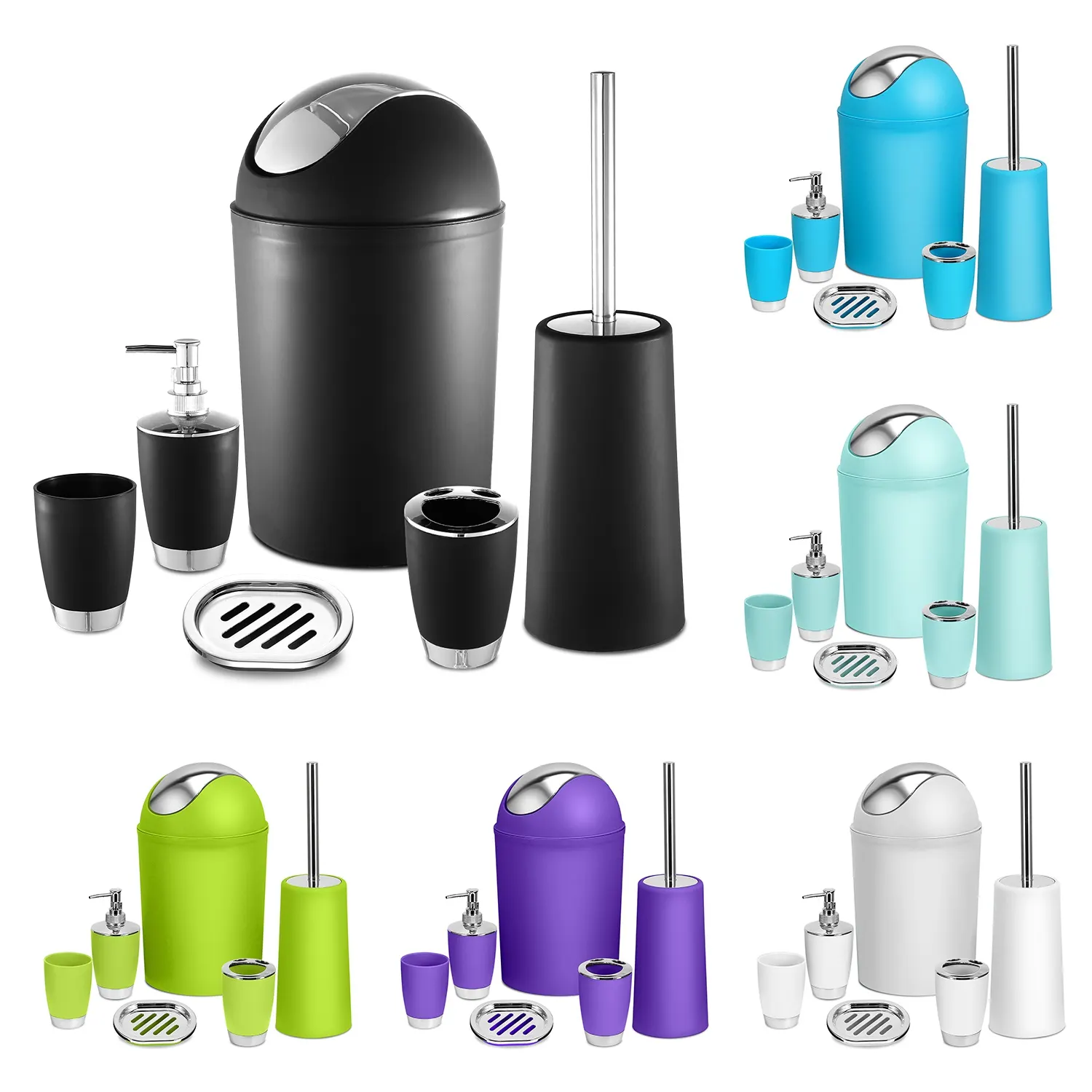 Bathroom Accessories Set For