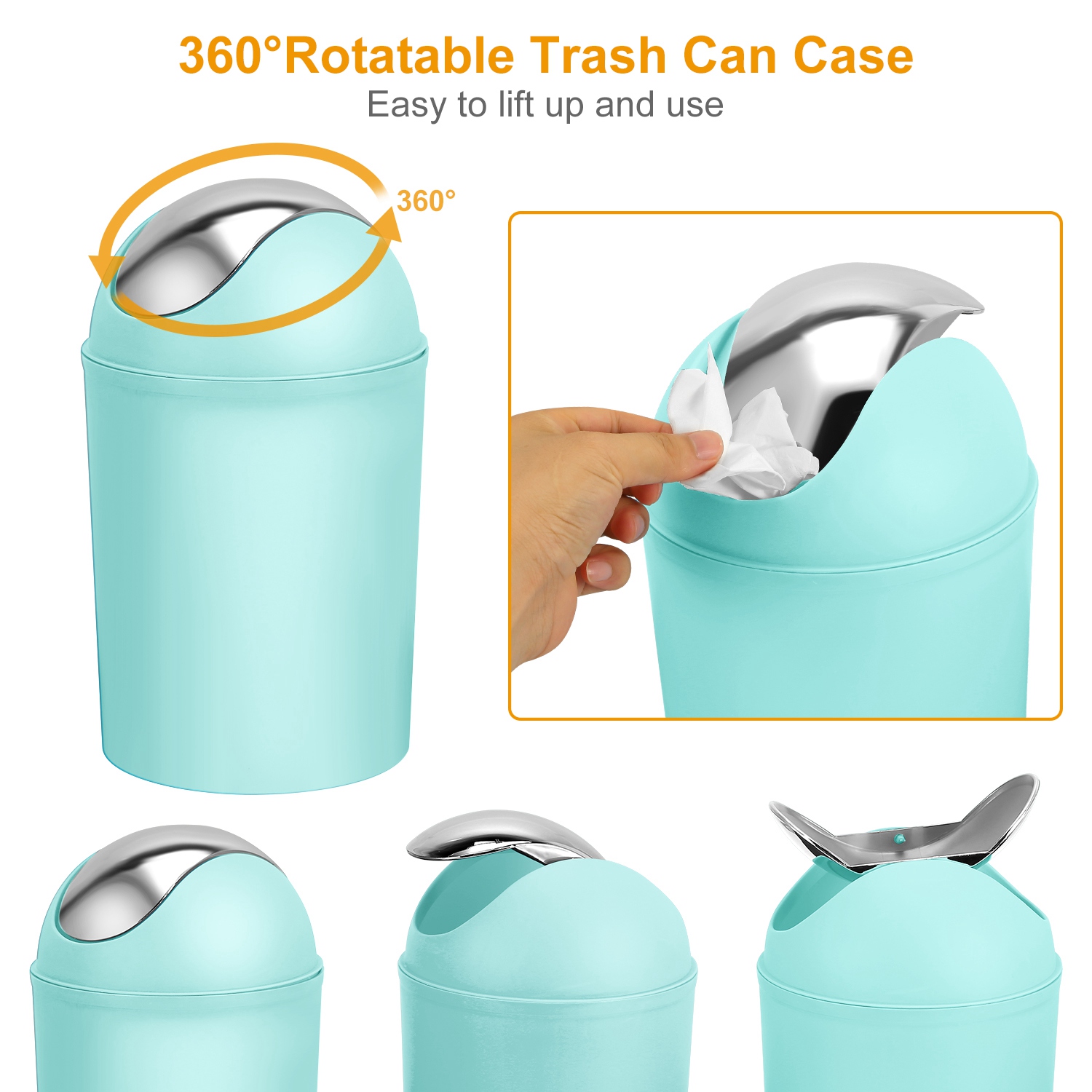 6 Piece Bathroom Accessory Set Soap Dispenser And Toothbrush Holder_voghion.com