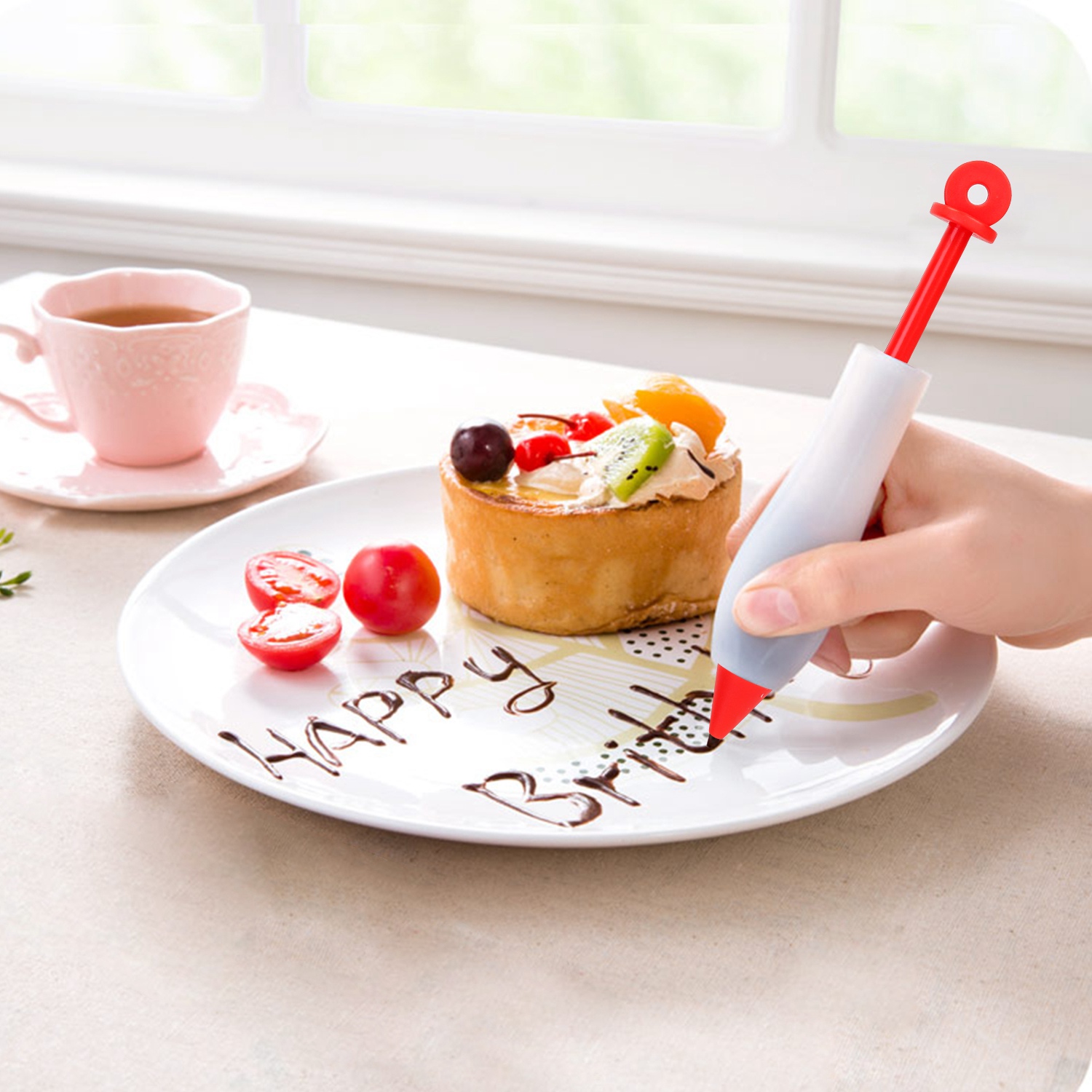 1 Set 11in Rotating Cake Turntable 108Pcs Cake Decorating Supplies Kit Revolving Cake Table Stand Base Baking Tools 6