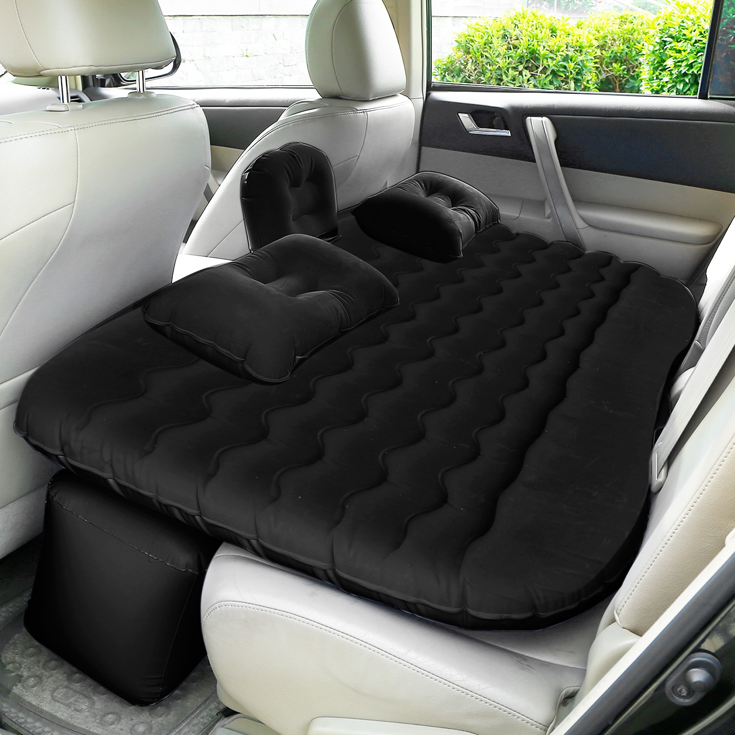 1Pc Car Air Mattress Bed For Travel Inflation Car Mattress Bed Portable Travel Camping Sleep Mat Car Inflation Bed For Trip — foto 2