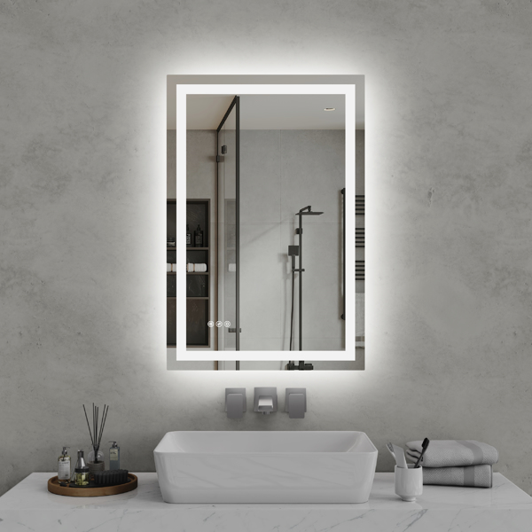 24 Inch X 36 Inch LED Bathroom Mirror — foto 2