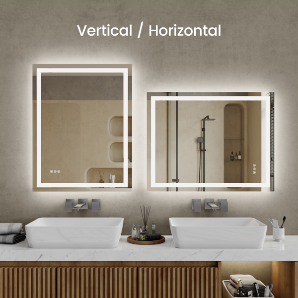 24 Inch X 36 Inch LED Bathroom Mirror — foto 4