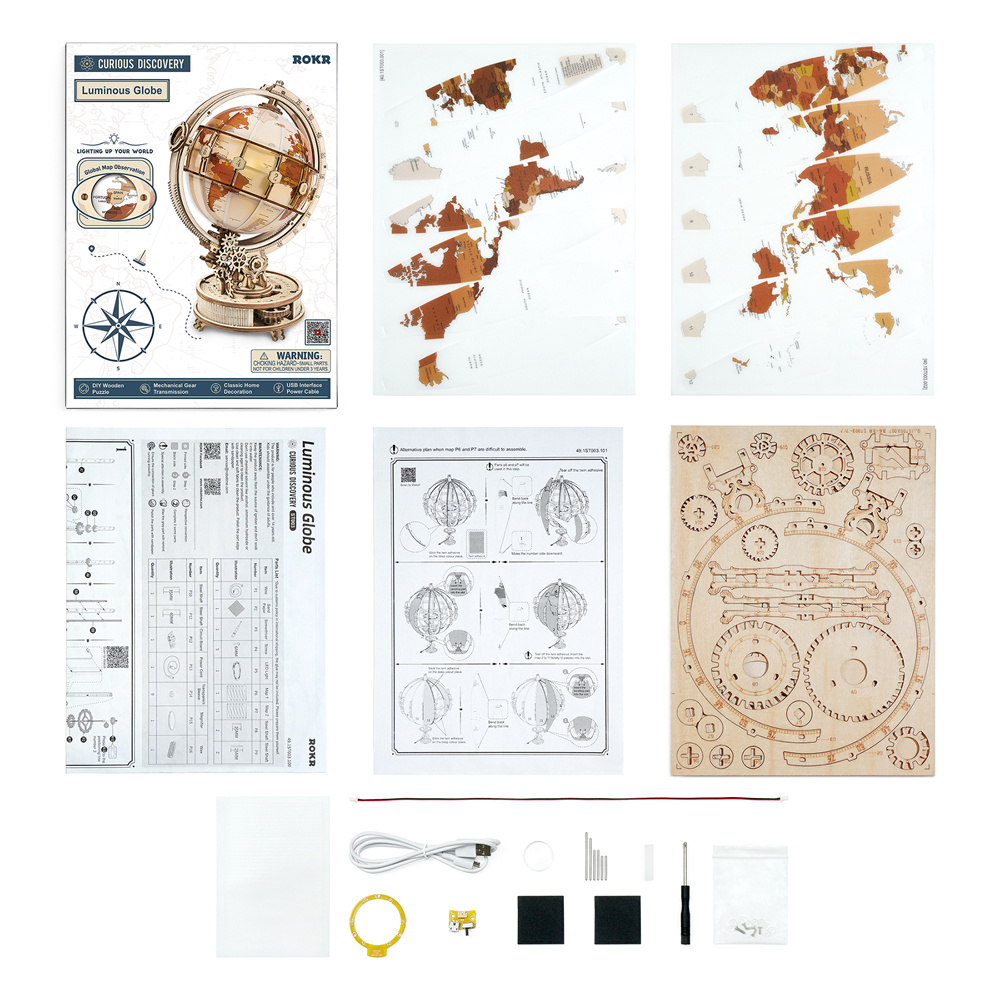 ROKR globe gift box