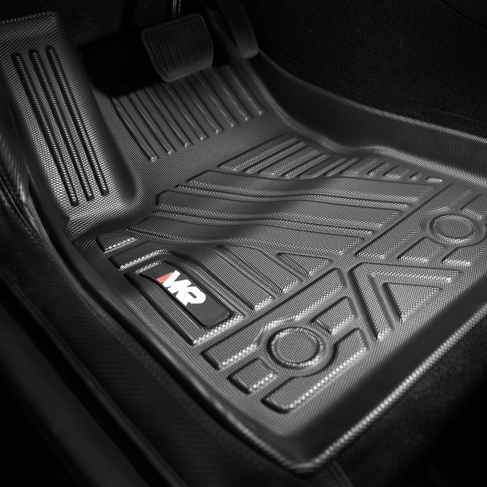 Odorless TPE Floor Mat For Tesla Model 3 2023-2025 6 PCS Waterproof Duty-Proof Fully Surrounded Floor Liner Protection Foot Pad — foto 6