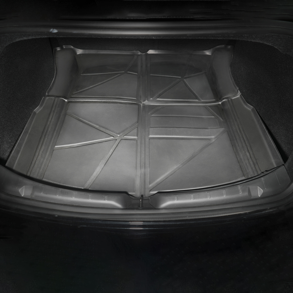 Odorless TPE Floor Mat For Tesla Model 3 2023-2025 6 PCS Waterproof Duty-Proof Fully Surrounded Floor Liner Protection Foot Pad — foto 12