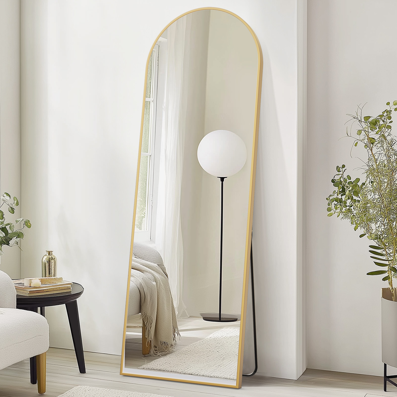 Arched 71 X26  Full Body Mirror, Full Body Floor Mirror image 24