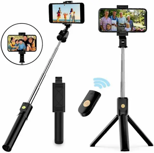 Selfie Stick Tripod Remote Desktop Stand Cell