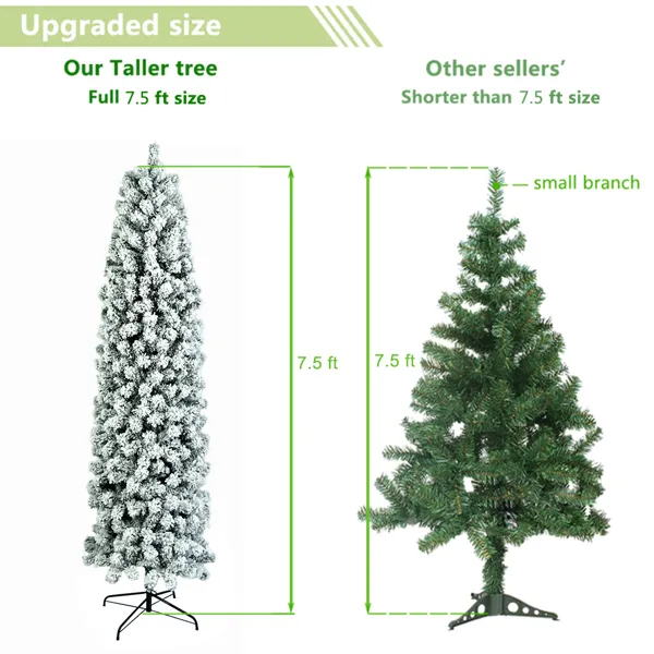 Pencil Flocking Christmas Tree image 4