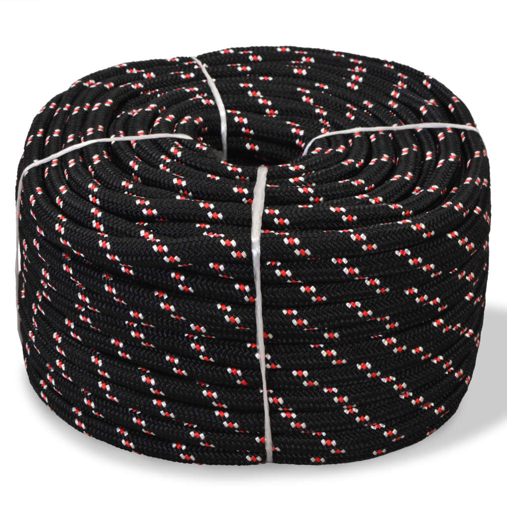 Boat Rope Polypropylene 6 mm 500 m Black
