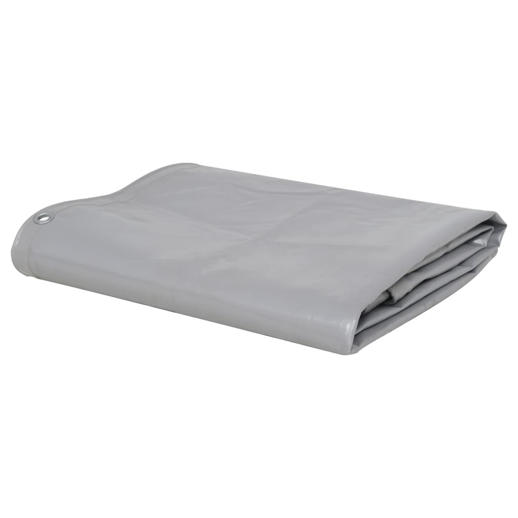 tarpaulin 650 g/m² 5 x 6 m grey
