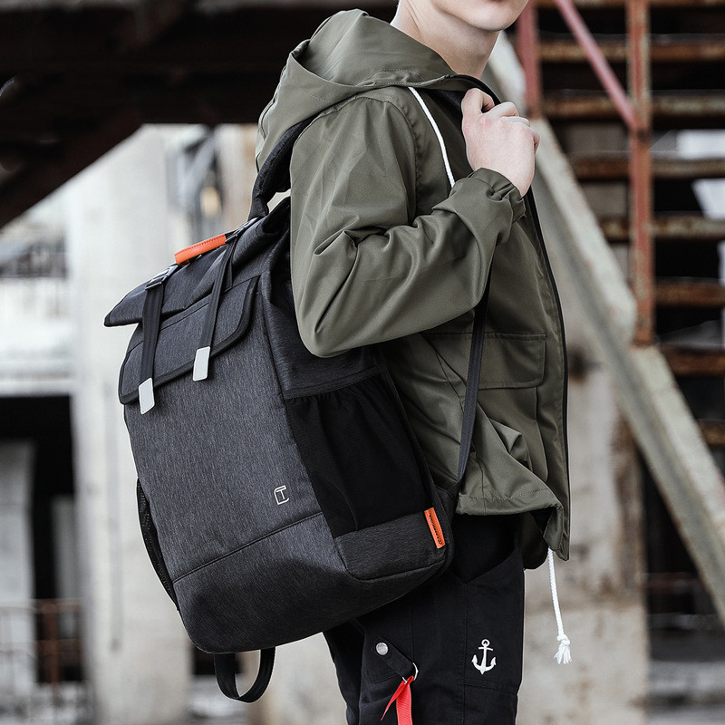 New Fashion Men's Backpack Personality Trend Leisure